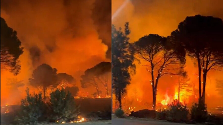 Πύρινος εφιάλτης στην Αττάλεια: Μαίνεται μεγάλη πυρκαγιά – Εκκενώθηκαν ξενοδοχεία