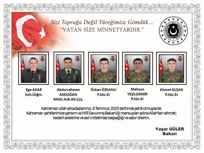 Τουρκία: Στους 12 οι νεκροί στρατιώτες σε επιχείρηση στο Βόρειο Ιράκ- Δηλητηρίαση από μεθάνιο 