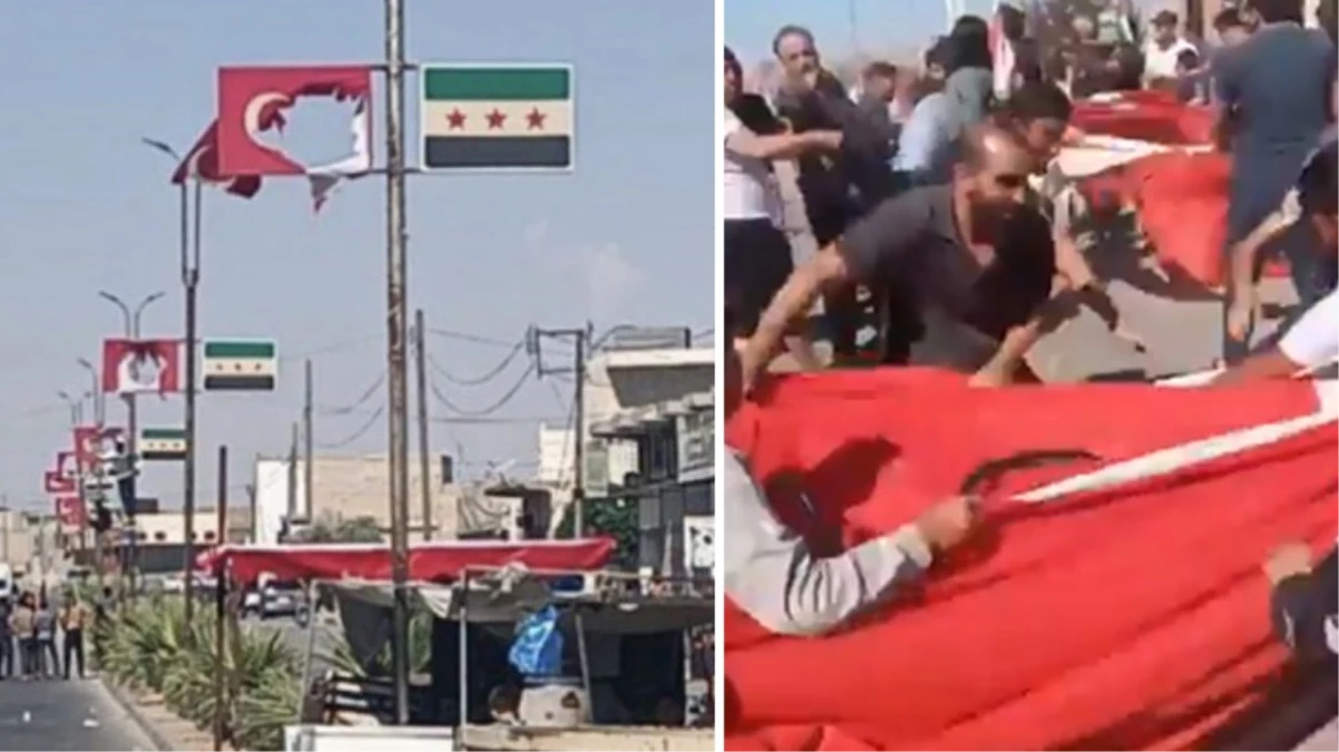  Έρευνα για επιθέσεις και σκίσιμο τουρκικής σημαίας στη βόρεια Συρία ανακοίνωσε η Άγκυρα