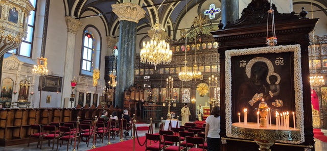 Η Παναγία του Μαύρου Μόλου στο Μέγα Ρεύμα του Βοσπόρου