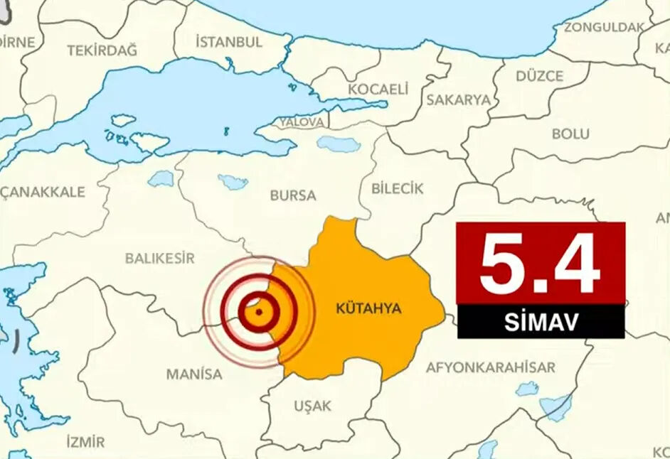 Πανικός στην Τουρκία – Σεισμός 5,4 Ρίχτερ στην Κιουτάχια!