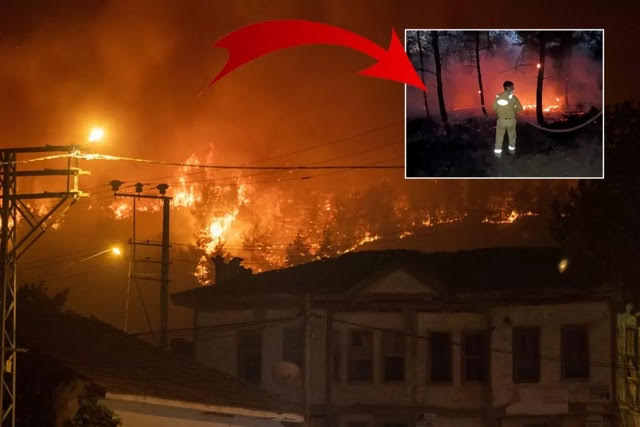 Μεγάλη πυρκαγιά στο Σαγγάριο – Σπίτια κάηκαν, σπαρακτικές φωνές ζώων